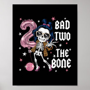 Bad Two The Bone Party Decorations Boy Girl 2nd Bi