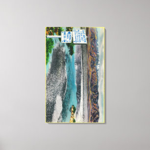 Bad Water at Death Valley National Monument Canvas Print