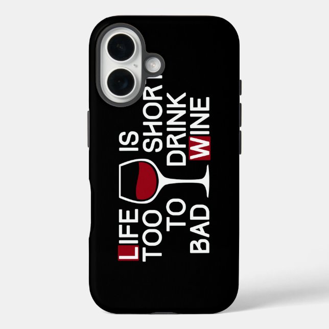 Bad wine Case-Mate iPhone case (Back)