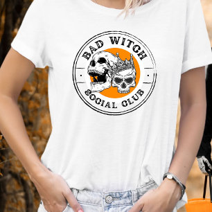 Bad Witch Social Club - Halloween Skeleton T-Shirt