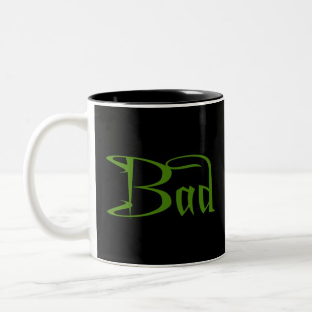 Bad Witch Two-Tone Coffee Mug (Left)
