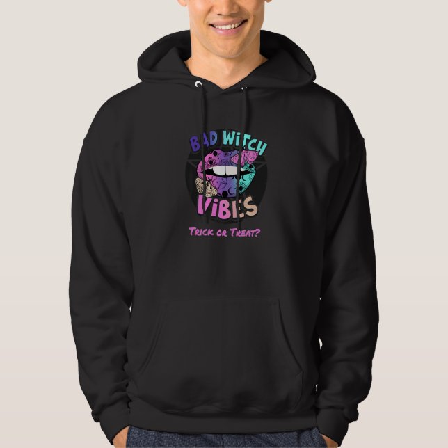 Bad Witch Vibes Hoodie (Front)