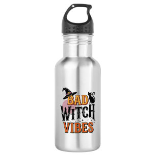 Bad Witch Vibes Vintage Halloween Shirt Design_1 532 Ml Water Bottle