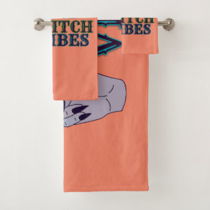 Bad Witch Vibes Witchy Hands Bath Towel Set