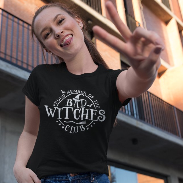 Bad Witches Club, Fun Halloween T-Shirt (Creator Uploaded)