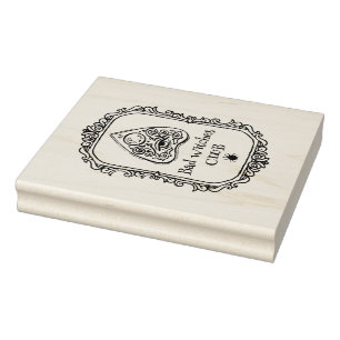 Bad witches Halloween Rubber Stamp