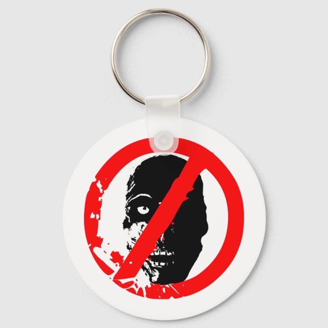 Bad Zombie Key Ring (Front)