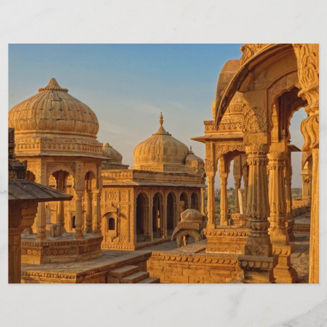 Bada Bagh Chhatris Scrapbook Paper (Front)