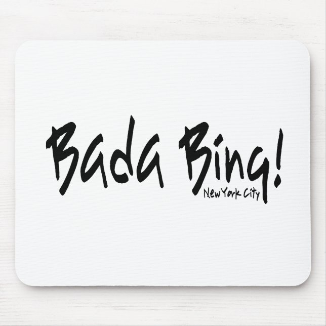 Bada Bing NYC Mouse Mat (Front)