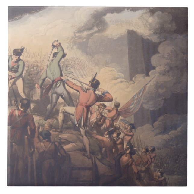 Badajoz, 6th April 1812, from 'The Victories of th Tile (Front)