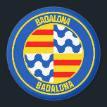 Badalona Round Emblem Magnet<br><div class="desc">Badalona Round Emblem</div>