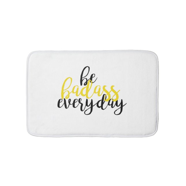 Badass bath mat (Front)