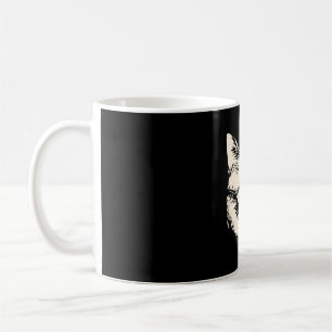 Badass cat with sunglasses cattitude coffee mug