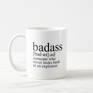 Badass Definition Coffee Mug