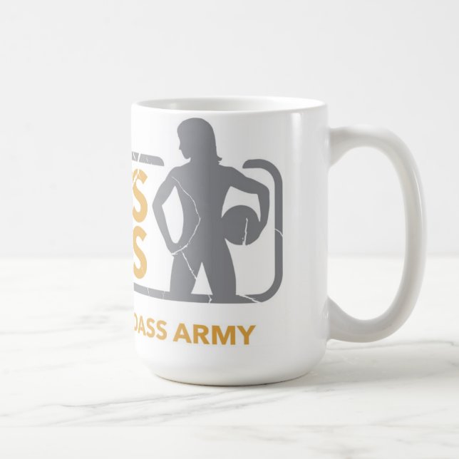 Badass Fitness Coffee Mug (Right)