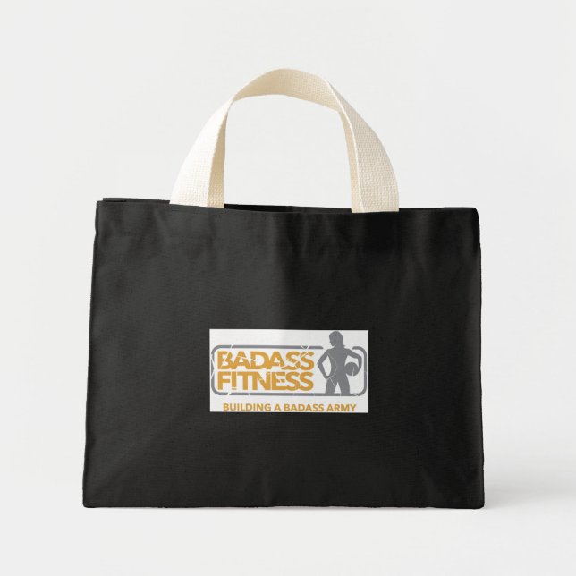 Badass Fitness tote bag (Front)