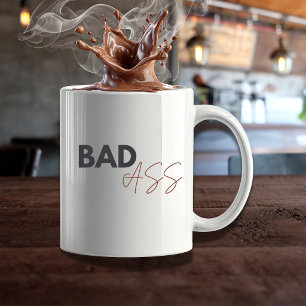 BADAss – Funny Coffee Humour   Modern Boss Mug