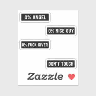 Badass Funny Helmet Stikers Pack II