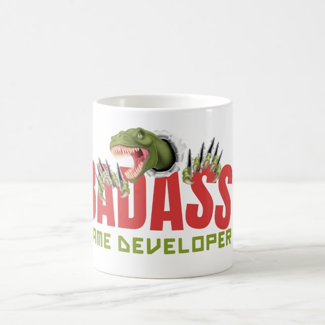 BADASS GAME DEVELOPER - GAME DEV COFFEE MUG (Center)