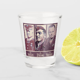 Badass Legends Shot Glass