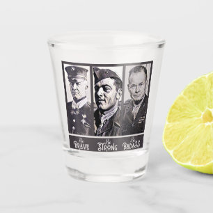 Badass Legends Shot Glass