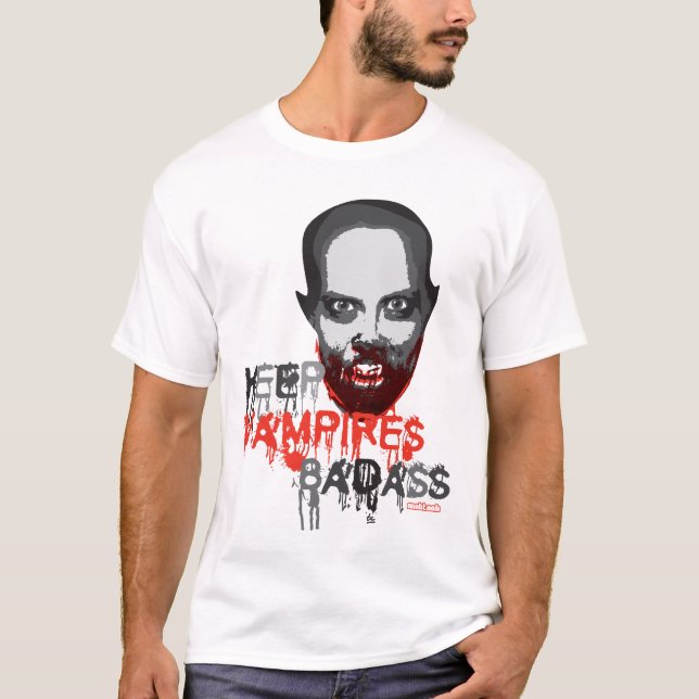 Badass Vampires T-Shirt (Front)