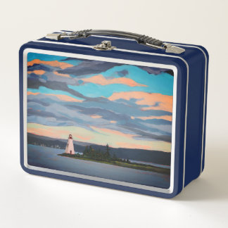 Baddeck Retro Metal Lunch Box