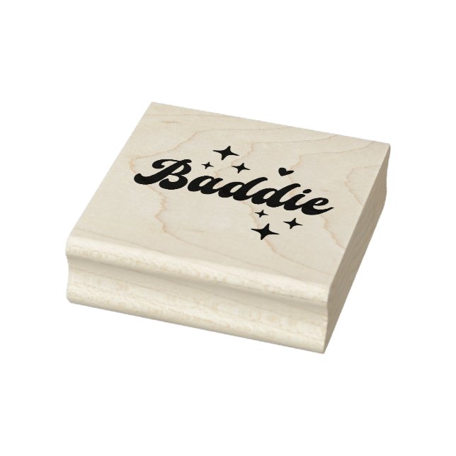 Baddie Rubber Stamp (Stamp)