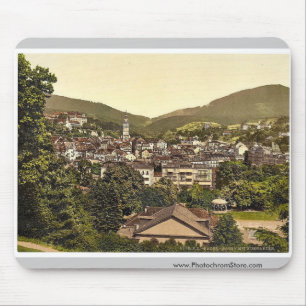 Baden-Baden and the Kurgarten, Baden, Germany rare Mouse Mat