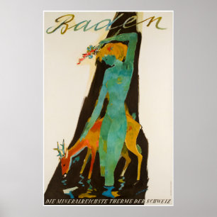 Baden, Die mineralreichste therme des Schweiz, Poster