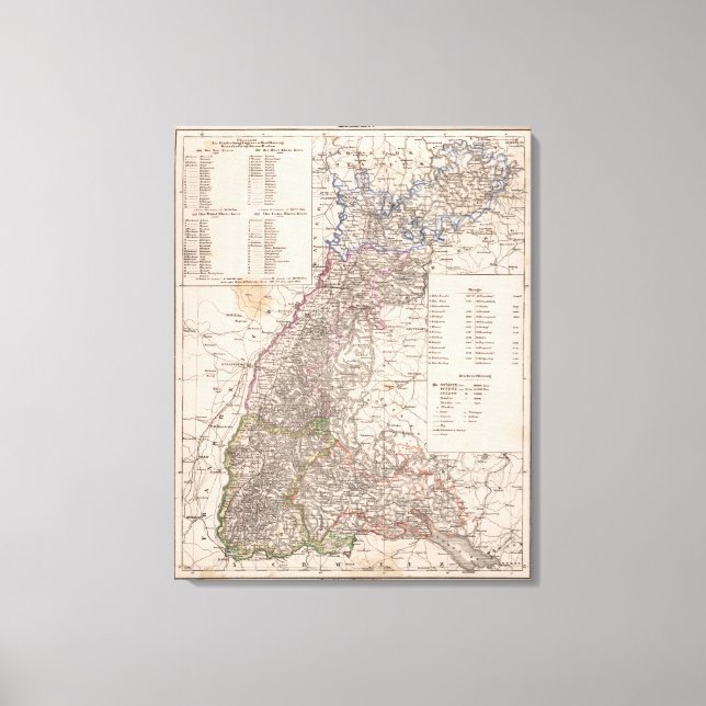 Baden, Germany Canvas Print (Front)