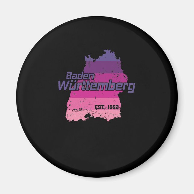Baden Württemberg Bundesland Germany Magnet (Front)