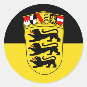 Baden-Württemberg Classic Round Sticker