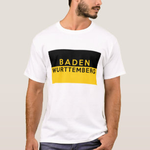 baden wurttemberg region flag germany country name T-Shirt