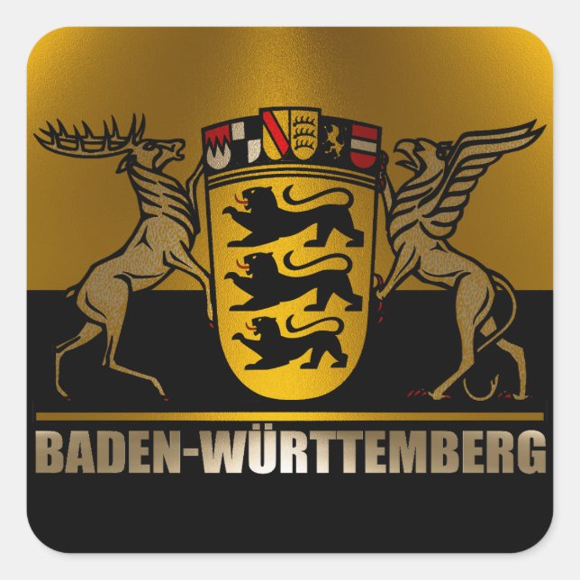 Baden-Württemberg                                  Square Sticker (Front)