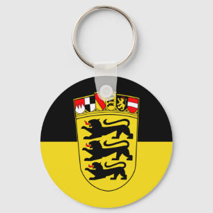 Baden-Württemberg(State, Greater Arms), Germany Key Ring