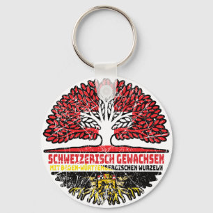 Baden-Württemberg Swiss Baum Key Ring
