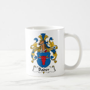 Bader Family Crest Coffee Mug