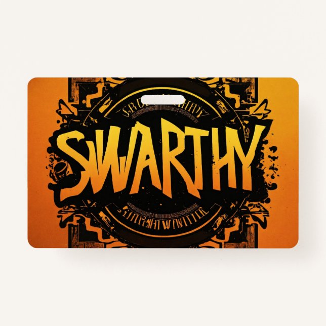 Badge Bonanza: Explore our Latest Collection ID Badge (Front)