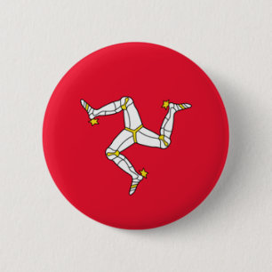 Badge - Flag, Isle of Man
