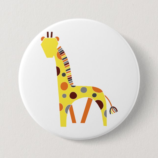 Badge - Girafe stylisée (Front)