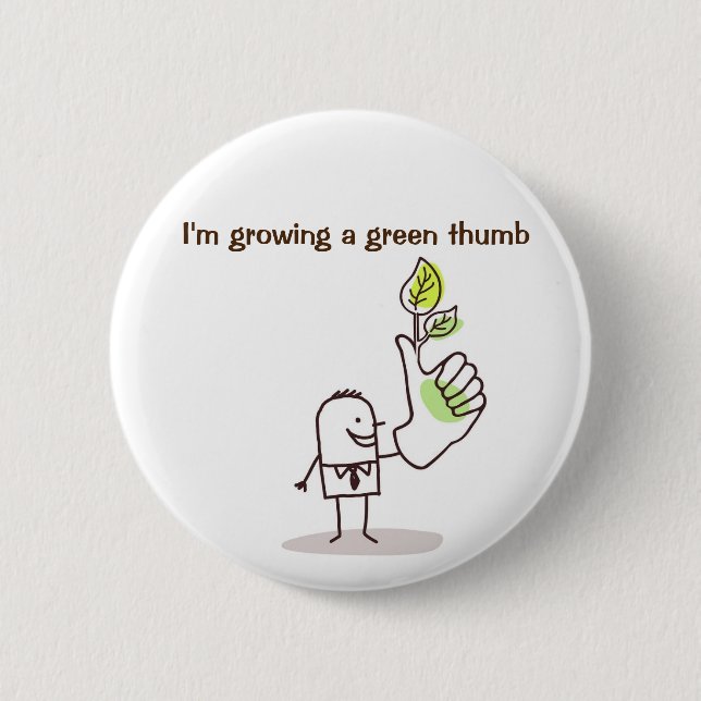 Badge - Growing a green thumb (Front)