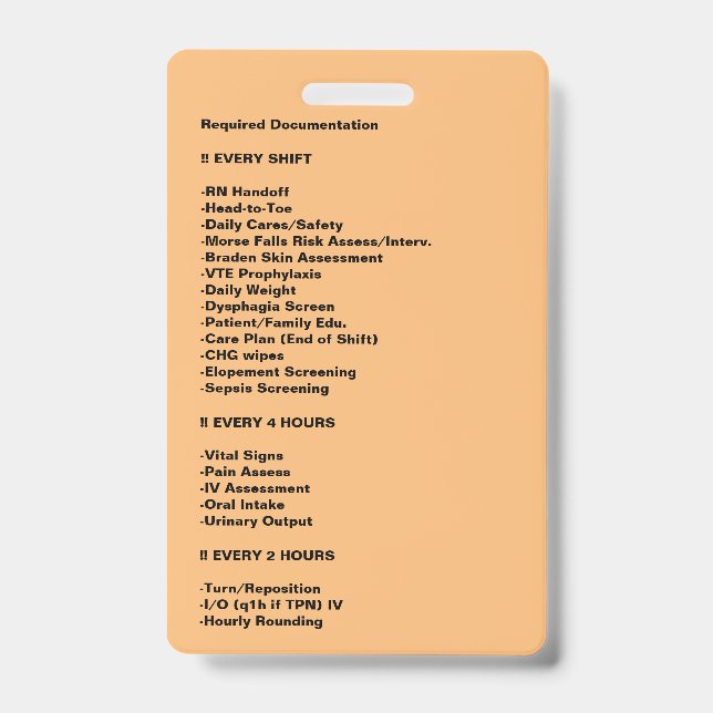 Badge ID Badge (Front)