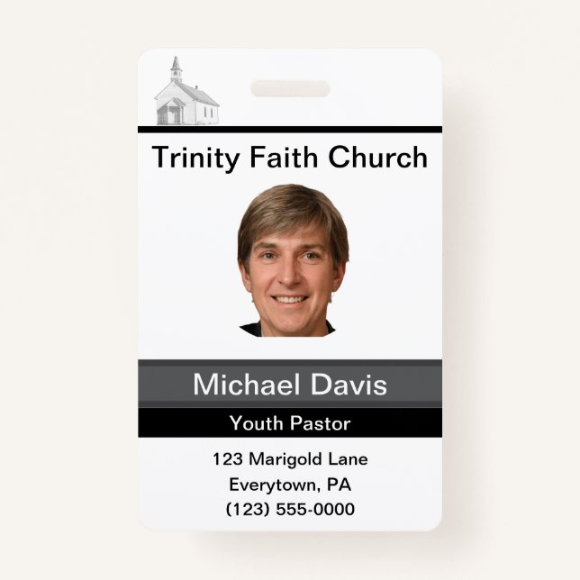 Badge ID Badge (Front)