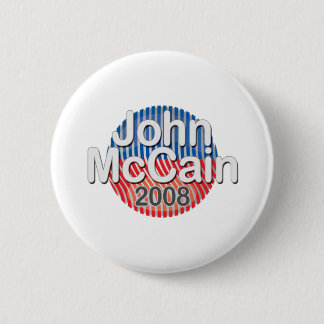 badge-johnmccain 6 cm round badge