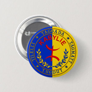 Badge Kabylie Free & Secular.