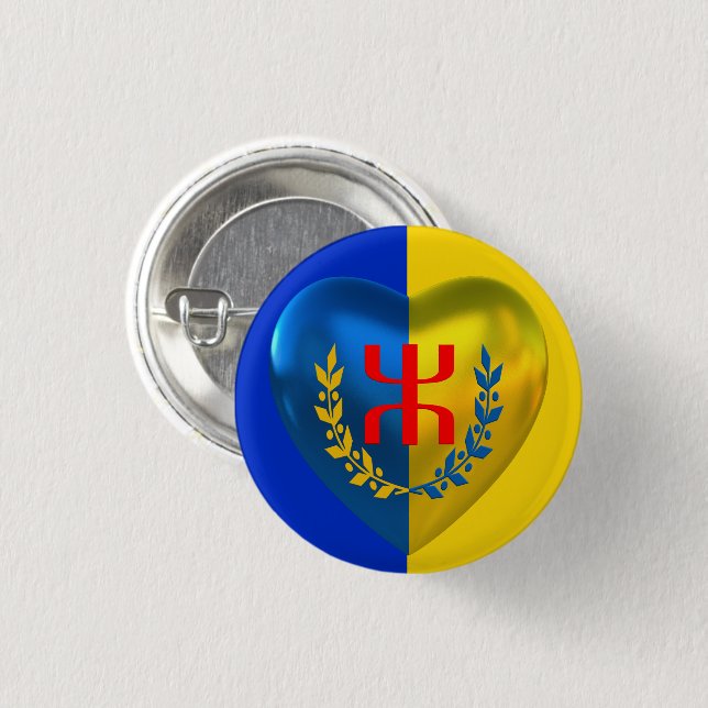 Badge Kabylie Libre 2023 (Front & Back)