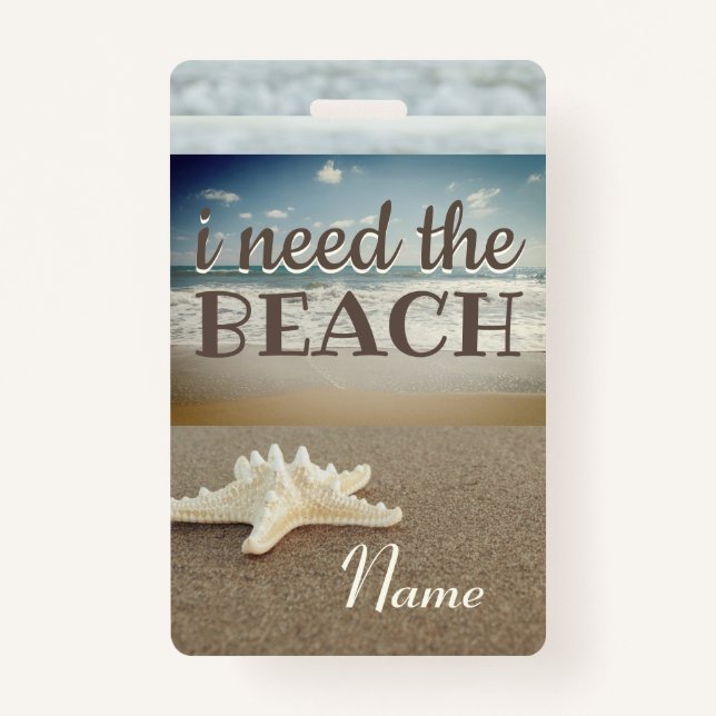 Badge/Luggage tag ID Badge (Front)