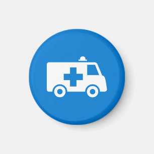 Badge Magnet - Ambulance