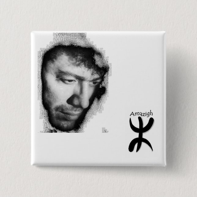 Badge Matoub Lounès (Front)